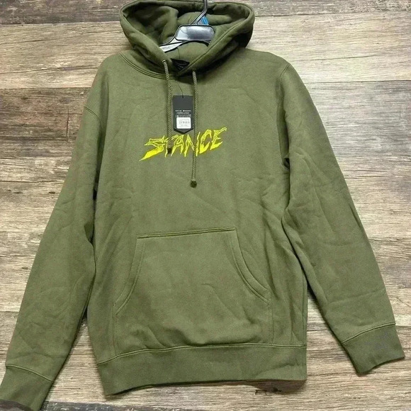 Stance Olive Green Savage Hoodie - Picture 1 of 5